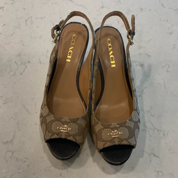 Coach Shoes - Coach, wedge platform, sandals